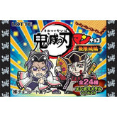 Limited Edition Demon Slayer collectible stickers from Lotte Bikkuriman collaboration